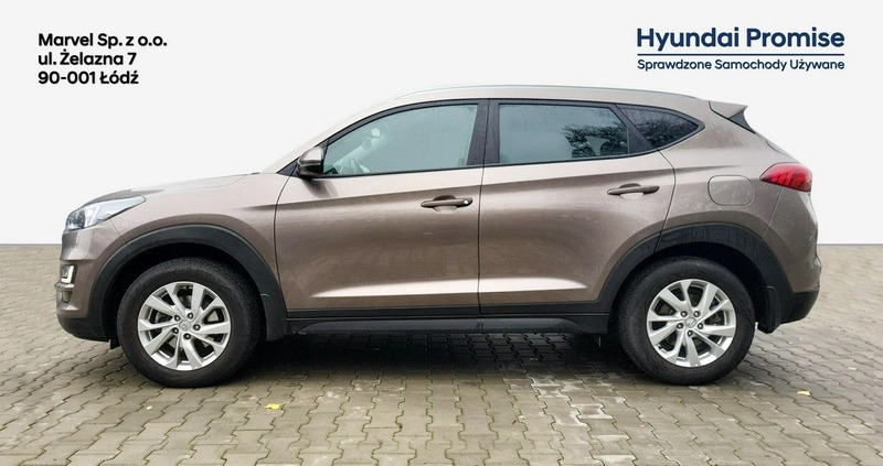 Hyundai Tucson cena 92900 przebieg: 57000, rok produkcji 2020 z Warka małe 211